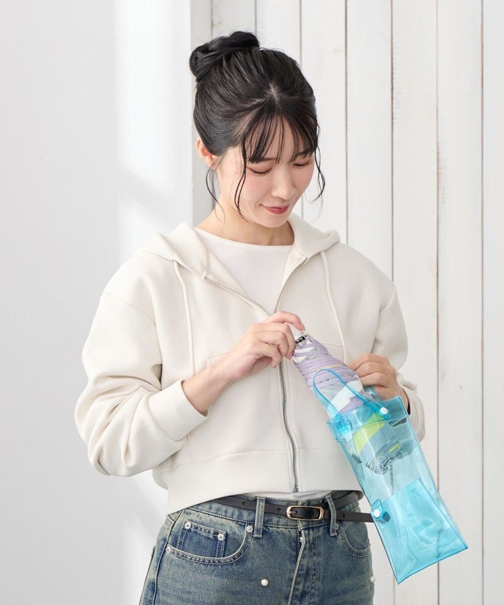 ROOTOTE 3629【傘用トート:折畳傘】SN.CASAカーサ.オリ.クリア-A 