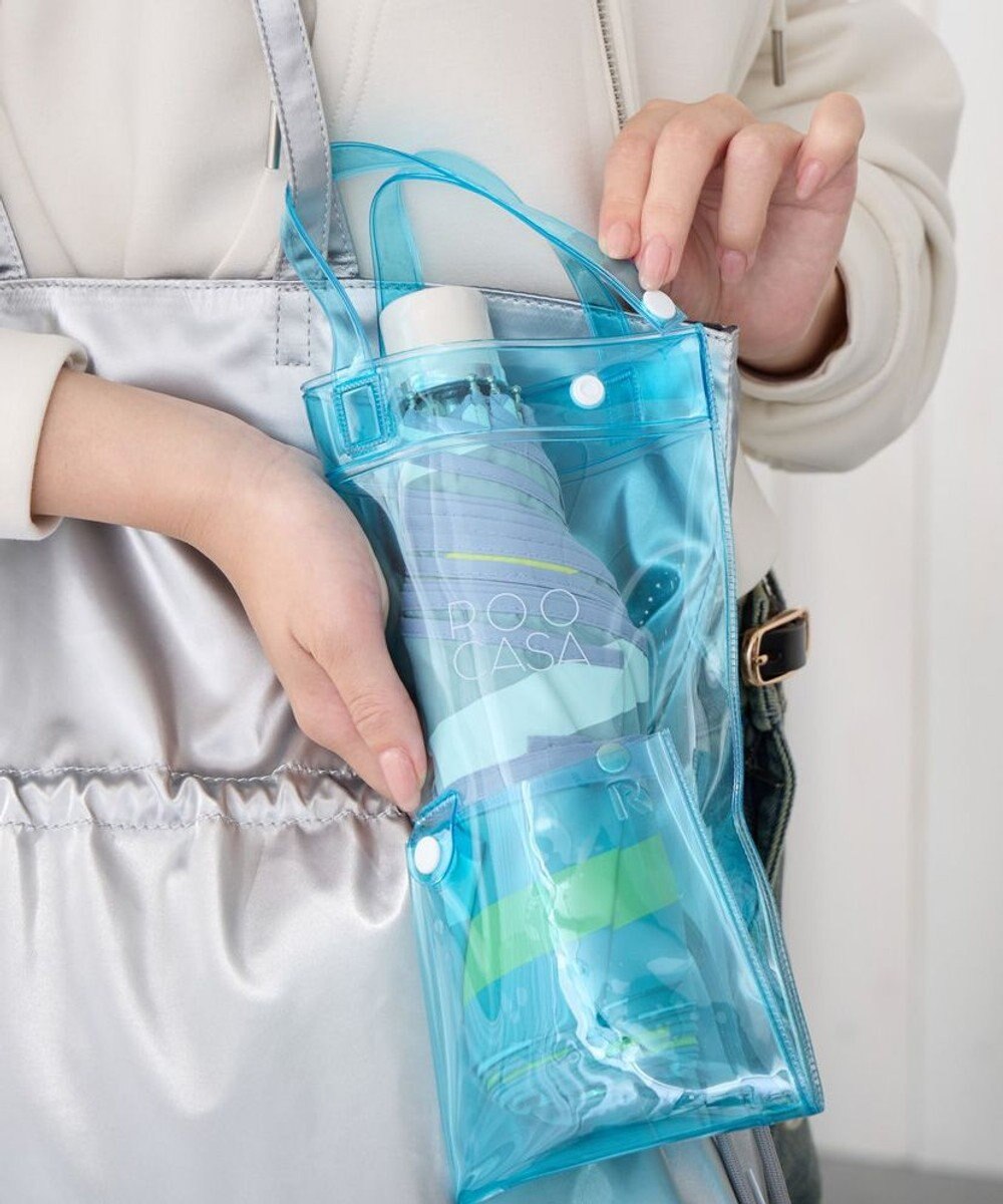 ROOTOTE 3629【傘用トート:折畳傘】SN.CASAカーサ.オリ.クリア-A 