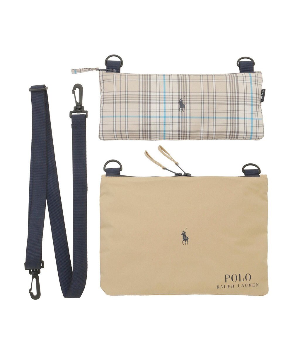 MOONBAT 【3WAY】POLO RALPH LAUREN カラーブロックマルチBAG 傘袋 チェック無地 