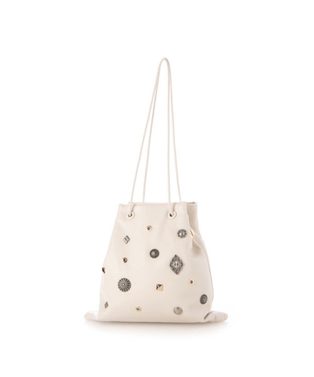 UNBILLION 【テレビ ドラマ着用アイテム】カカトゥ kakatoo / スタッズボンディングショルダー 