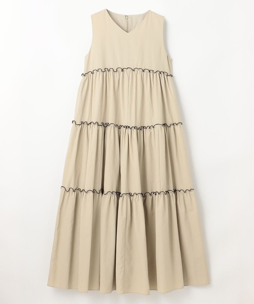 #Newans ボリュームティアードワンピース 