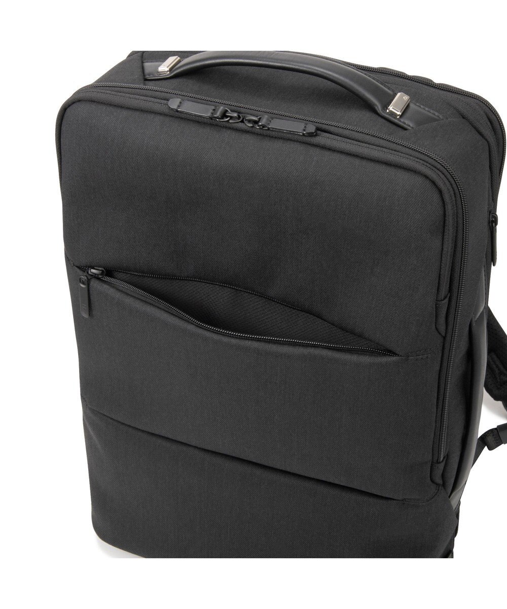 ZERO HALLIBURTON  Z PACK LTD DN ビジネスリュック  B4サイズ 15.6インチPCPC収納 18/23L 脱着ポーチ エキスパンド 81743 