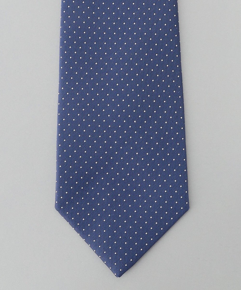 GOTAIRIKU 定番【日本製】シルク ネクタイ_ピンドット 