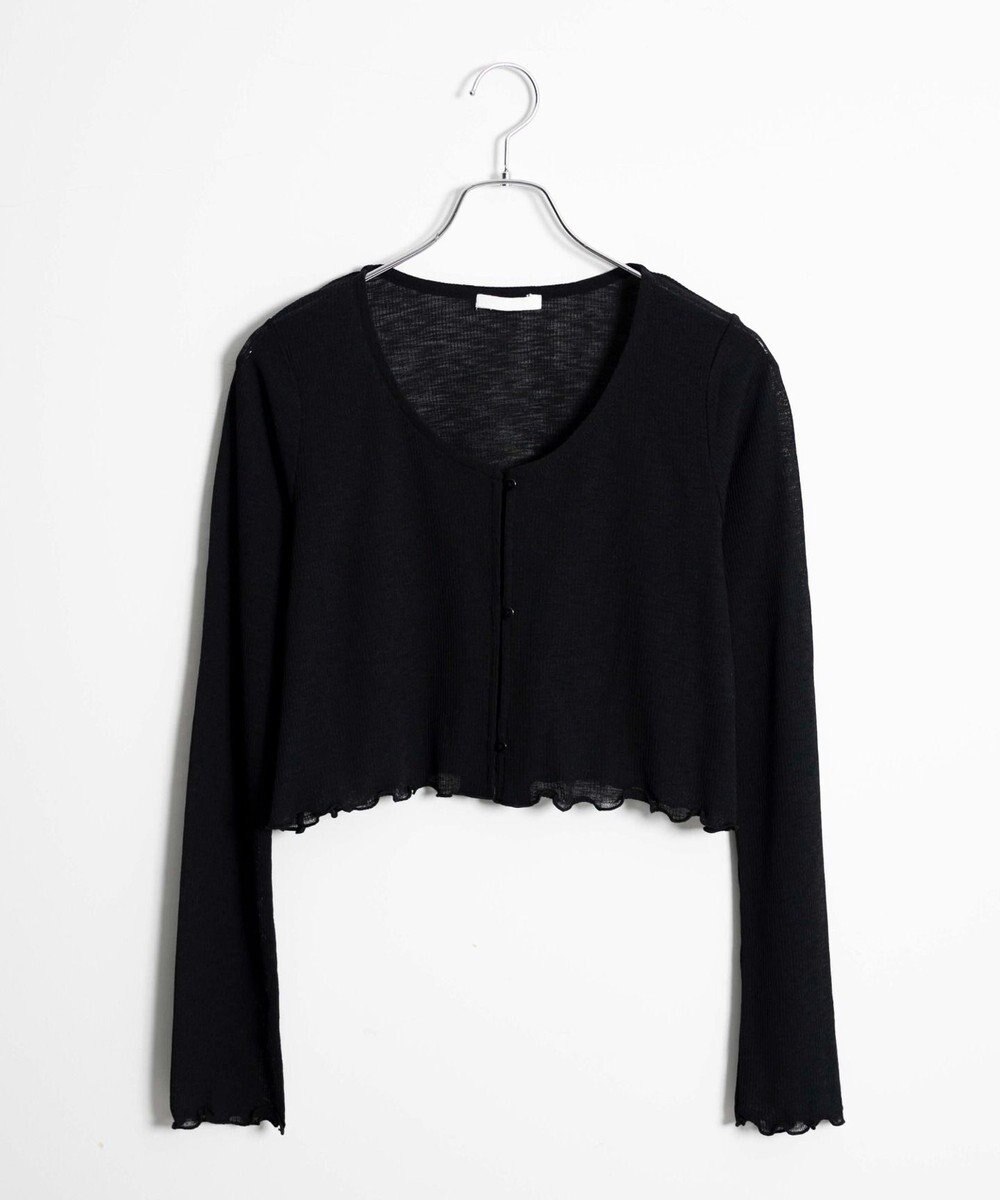 WEGO 【紫外線対策】シアーカーディガン 