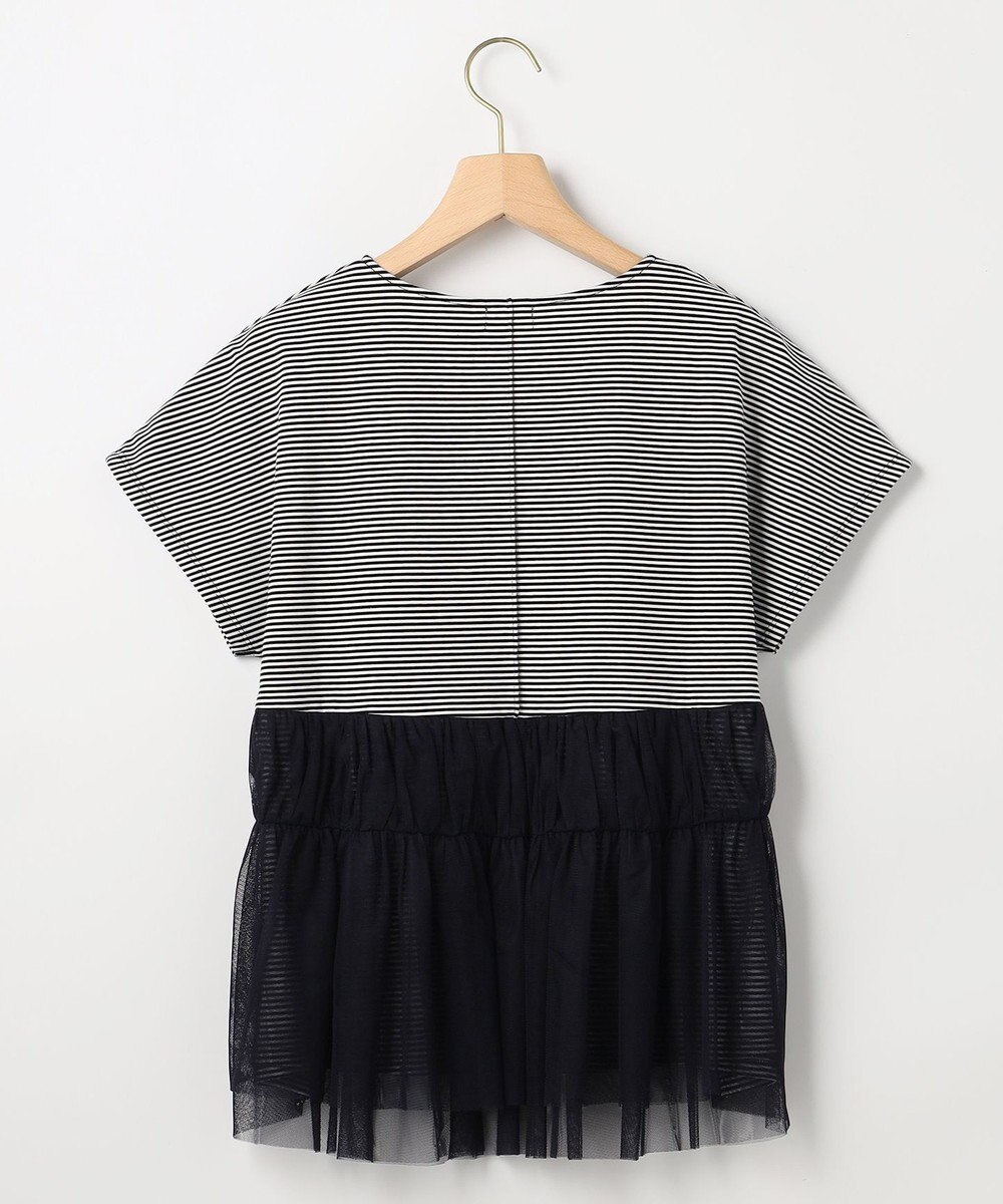 組曲 【先行予約】GIZAコットンチュールコンビ カットソー 