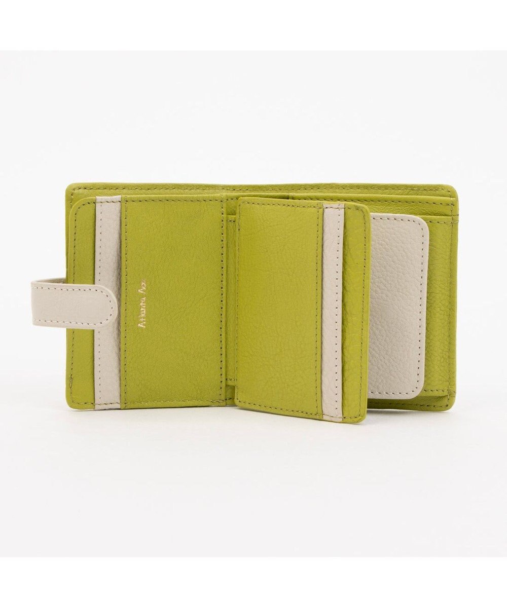 UNBILLION アトランタ ATLANTA / 牛革二つ折りカラーコンビウォレット 