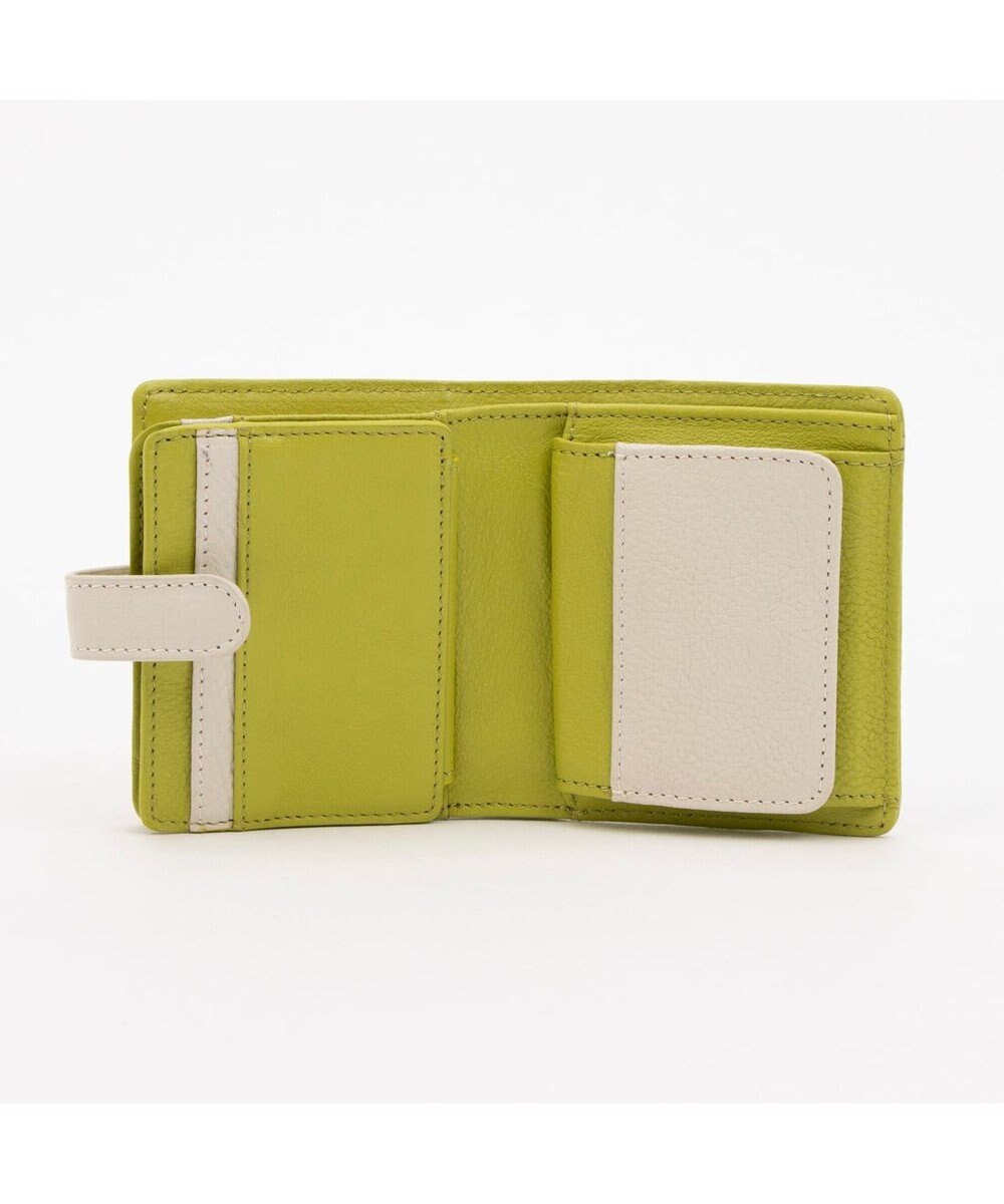 UNBILLION アトランタ ATLANTA / 牛革二つ折りカラーコンビウォレット 