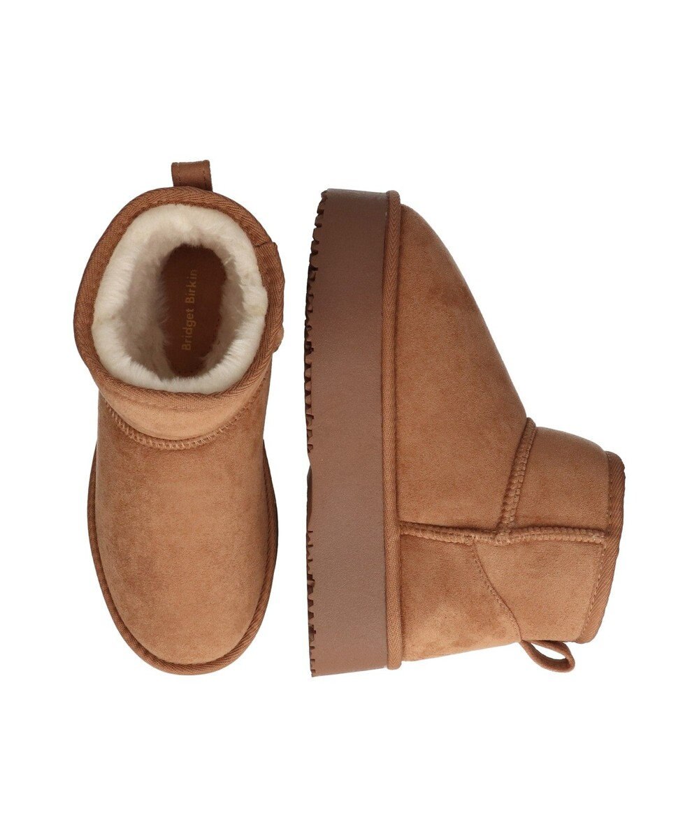 Bridget Birkin 【Bridget Birkin】スエード調ムートンブーツ 