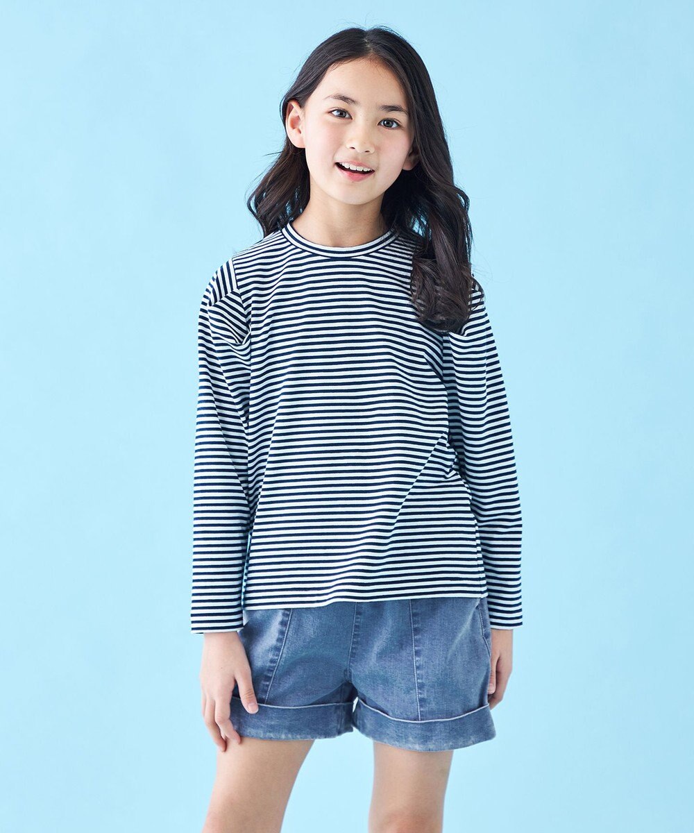 UNFILO 【110-150cm】デニムショートパンツ 