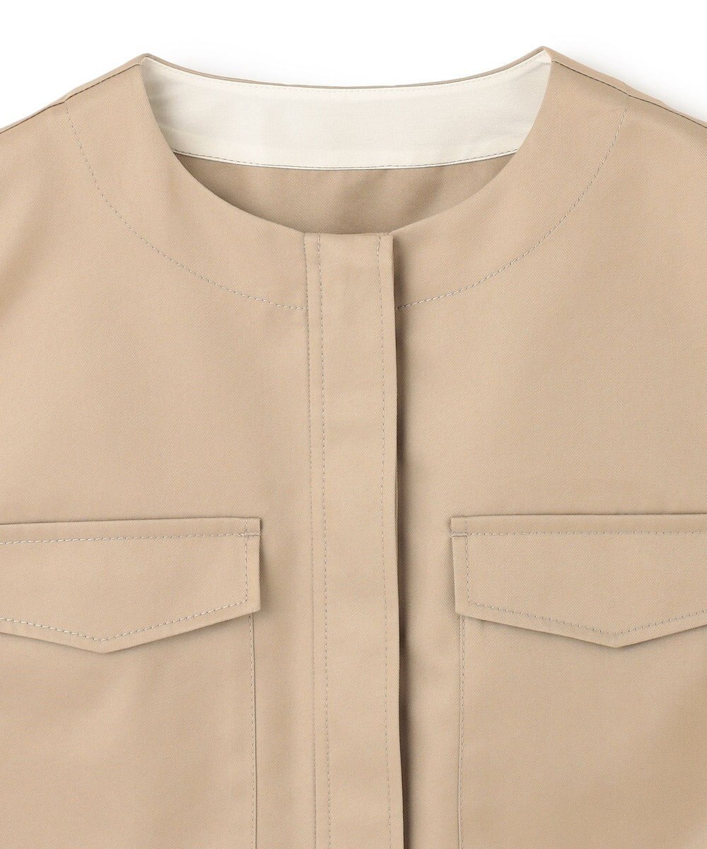 uncrave チノギャバジン ジレブラウス 