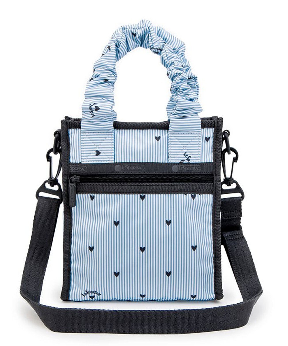 LeSportsac GH MINI N/S TOTE/フレッシュブラックハーツ 