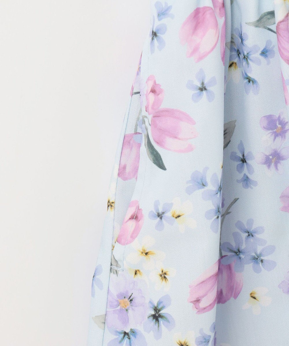 ANY KIDS オン・オフショルダー チューリップ ワンピース 