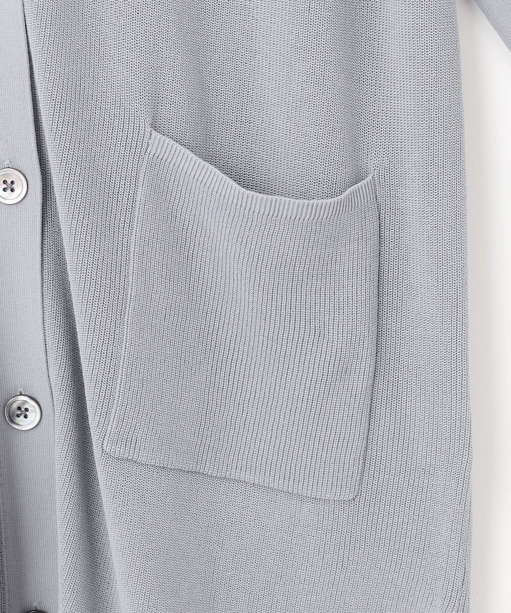 J.PRESS LADIES L 【洗える】COTTON MODAL Vネック カーディガン 