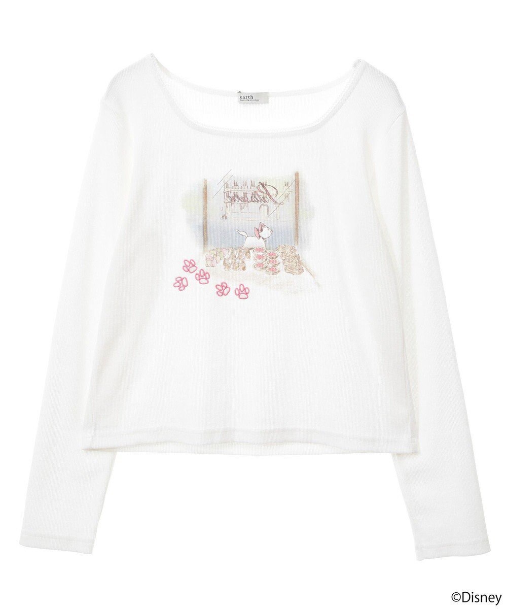 earth music&ecology Ｄｉｓｎｅｙ／Ｍａｒｉｅスクエアネックプルオーバー 
