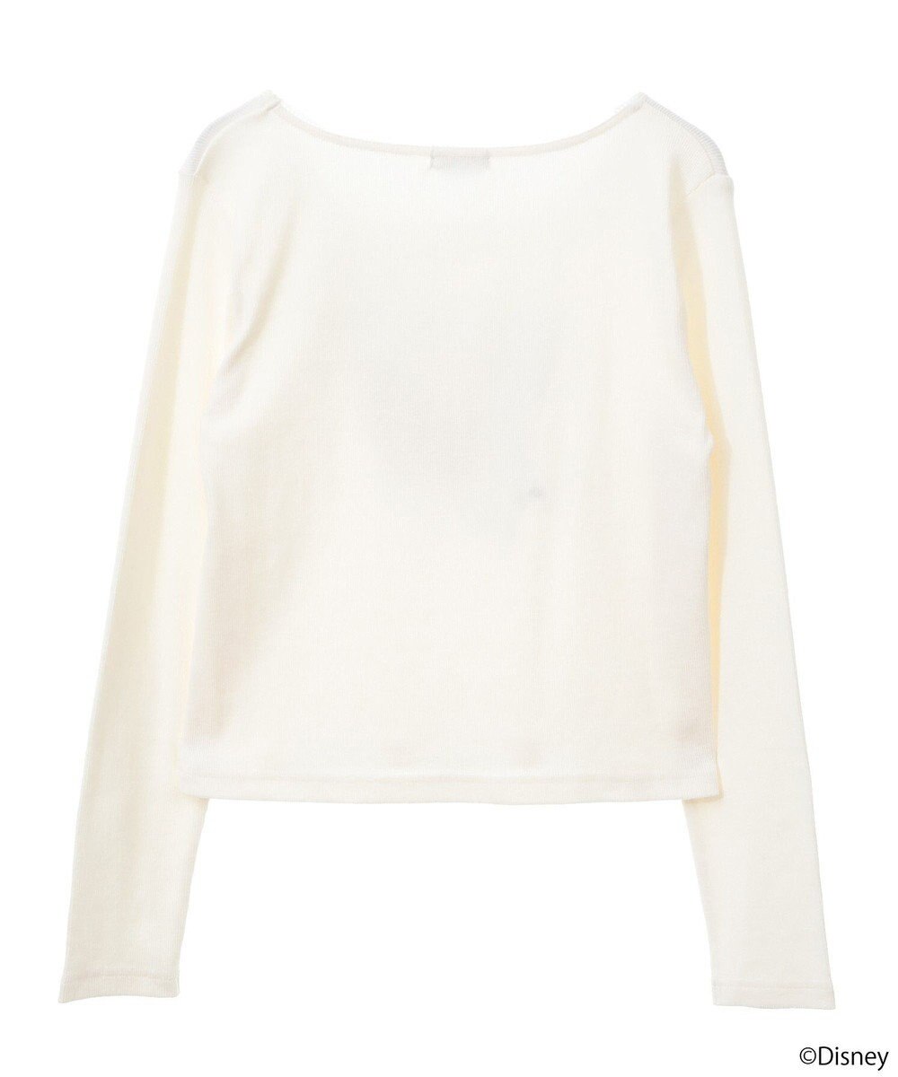 earth music&ecology Ｄｉｓｎｅｙ／Ｍａｒｉｅスクエアネックプルオーバー 