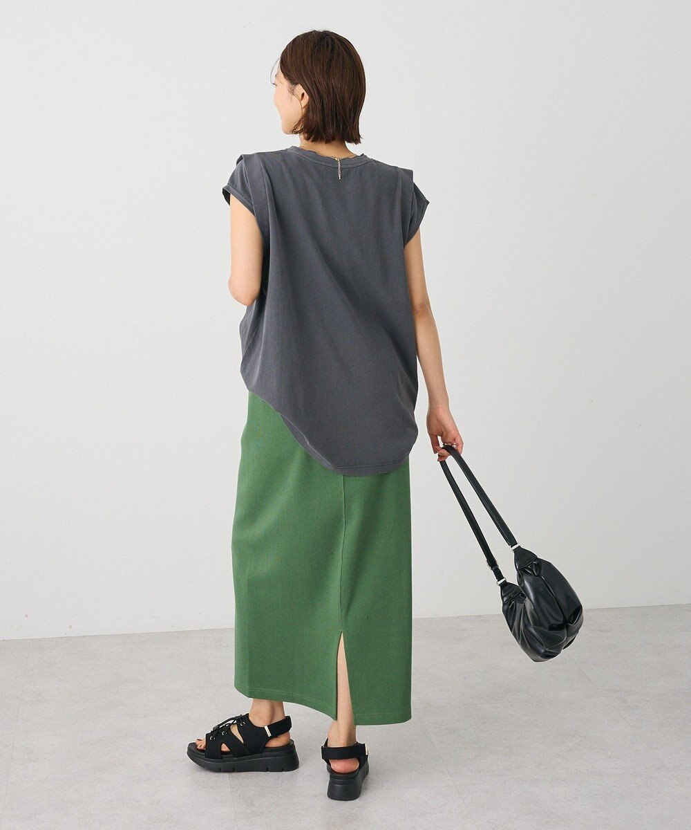 CRAFT STANDARD BOUTIQUE レイヤード風ピグメントカットチュニック 