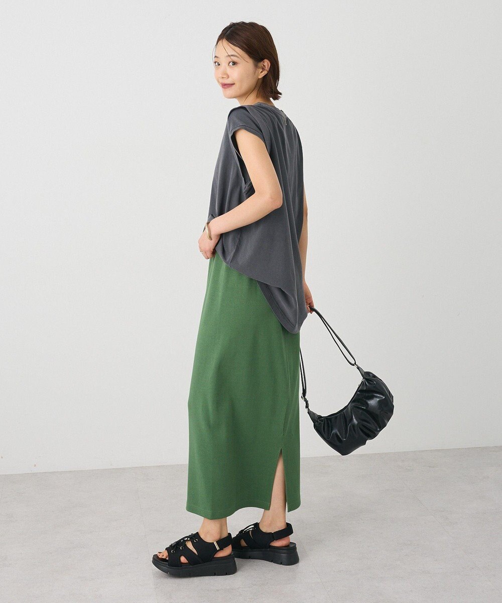 CRAFT STANDARD BOUTIQUE レイヤード風ピグメントカットチュニック 