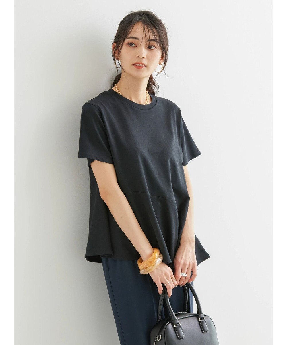 AMERICAN HOLIC 裾フレア切り替えカットプルオーバー 