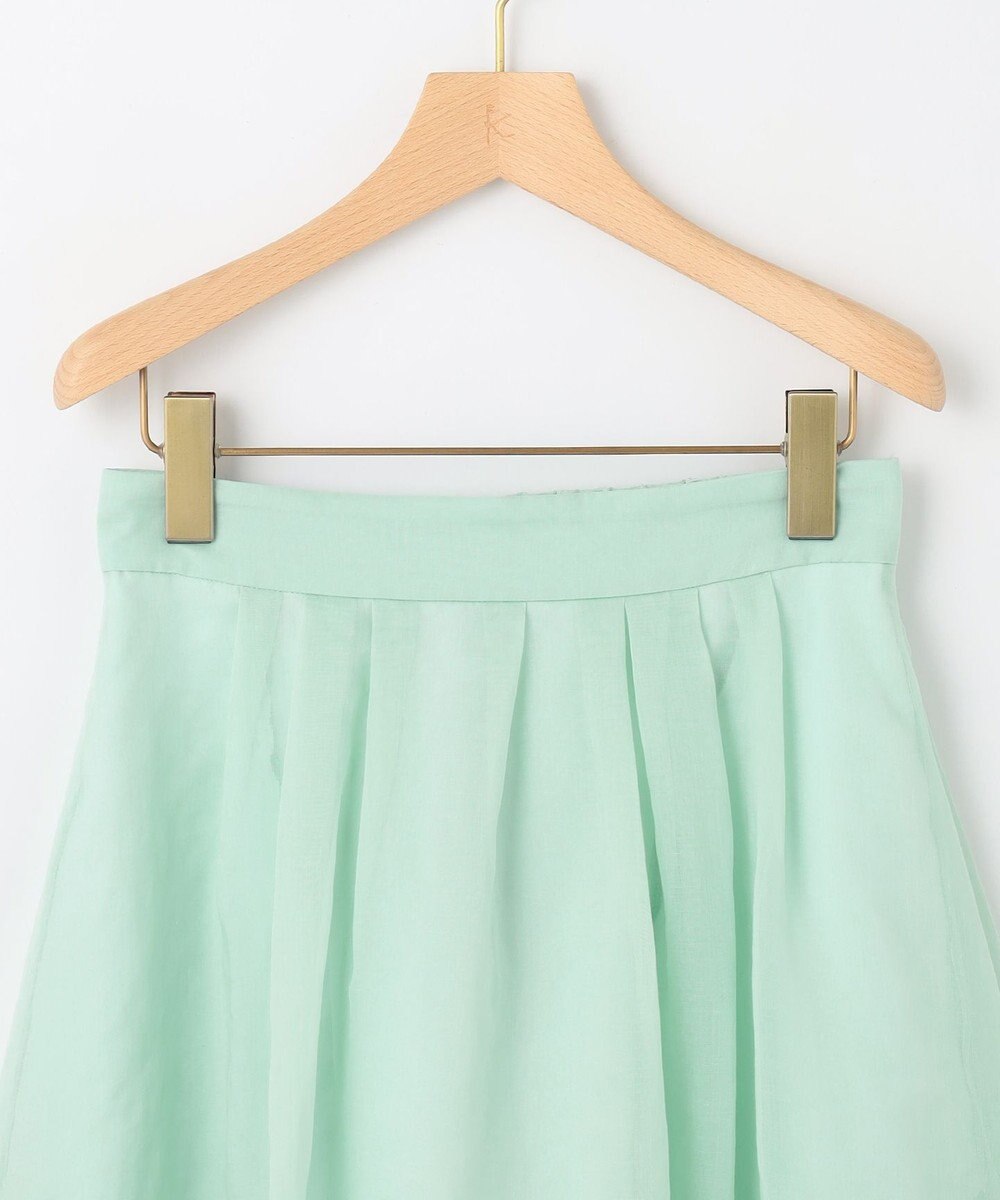 組曲 S 【WEB限定】シアーボイルタックフレア スカート 