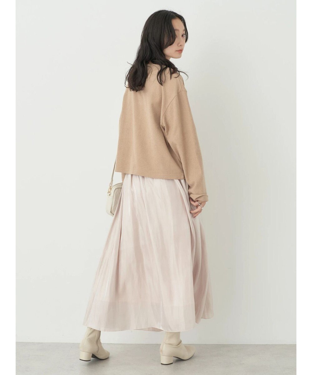 earth music&ecology 金釦スラブカーディガン 