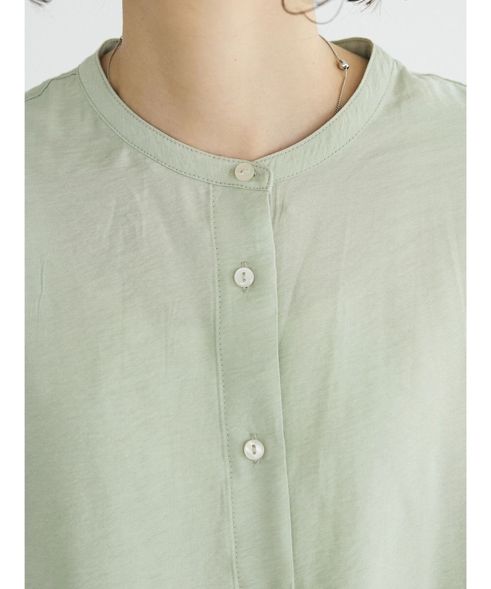 CRAFT STANDARD BOUTIQUE レーヨントロミ羽織りシャツ 