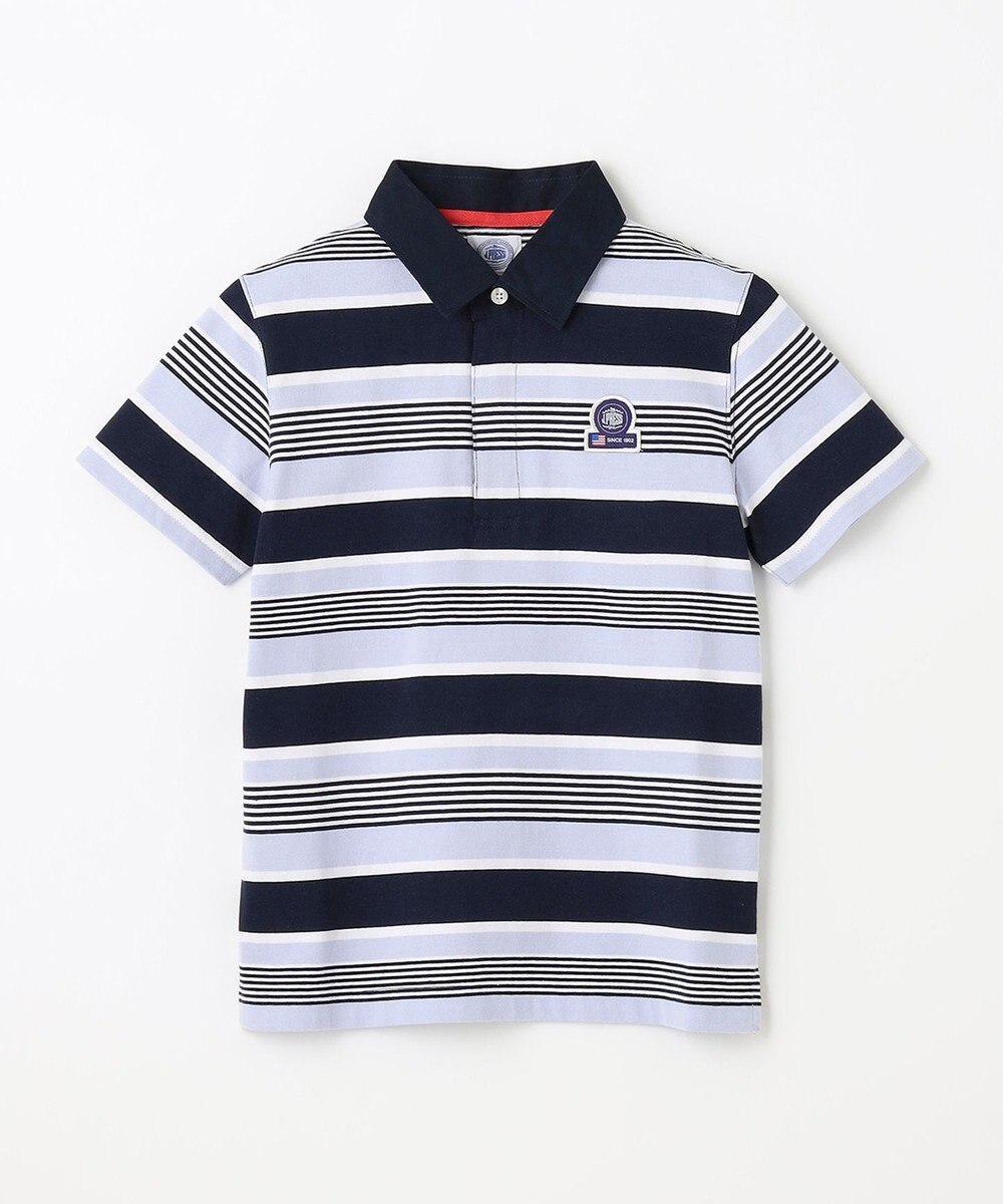 J.PRESS KIDS 【140-170cm】ボーダー ポロシャツ 