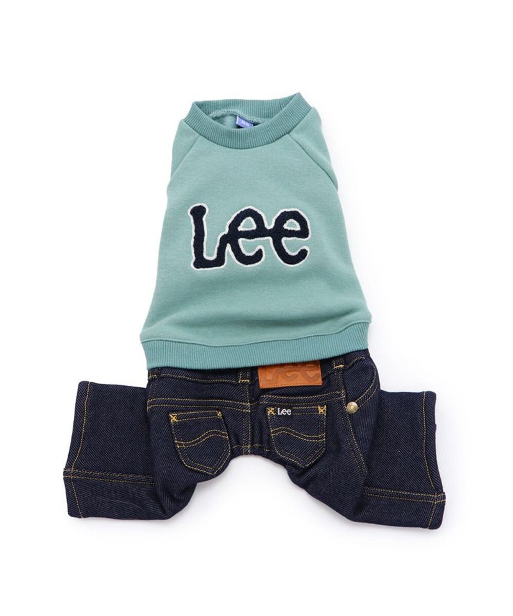 小型犬用の服 Leeのデニムパンツ 3Sサイズ - 3