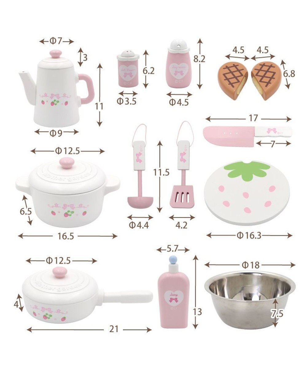 Mother garden マザーガーデン スウィートストロベリー デラックスキッチン 