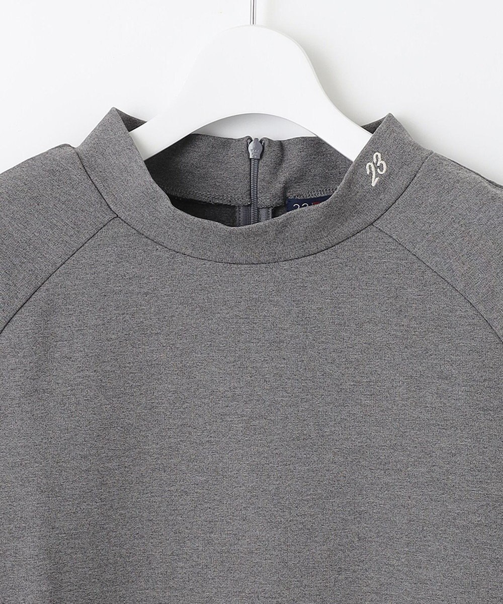 23区GOLF 一枚でスタイリングが完結！【WOMEN】【WEB限定】モックネック ワンピース 体型カバー 