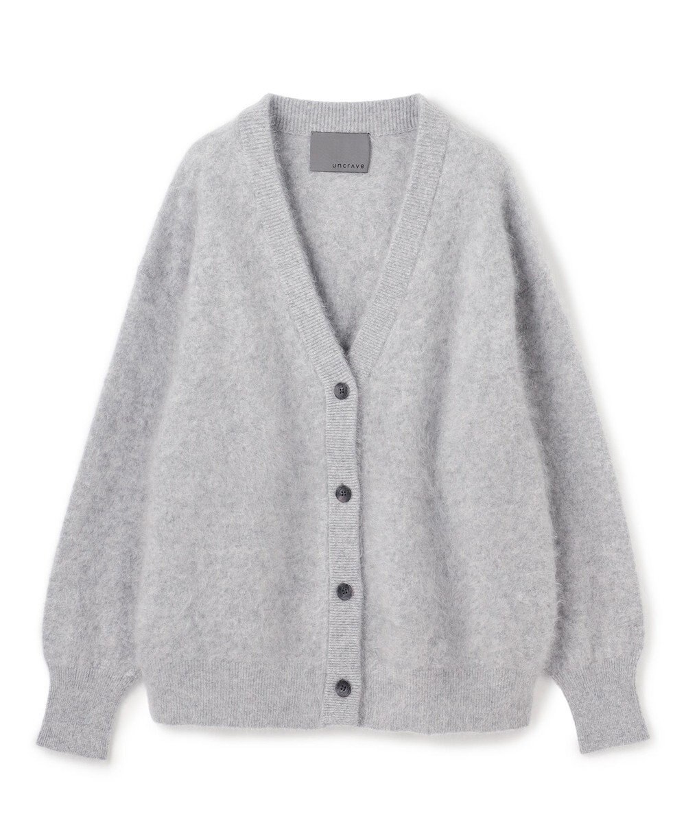 uncrave カシミヤファーニット カーディガン 