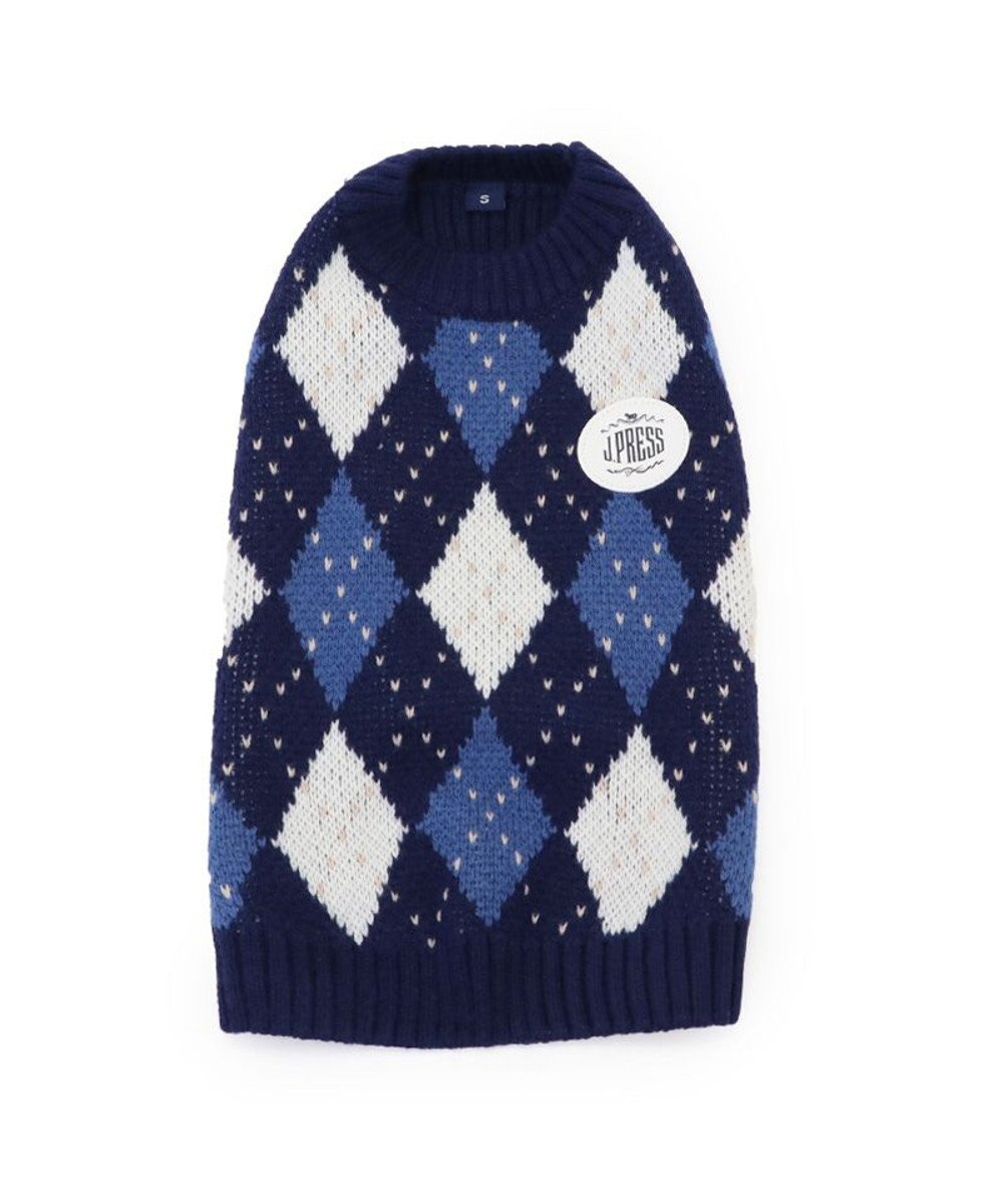 PET PARADISE J.PRESS アーガイルニット 小型犬 