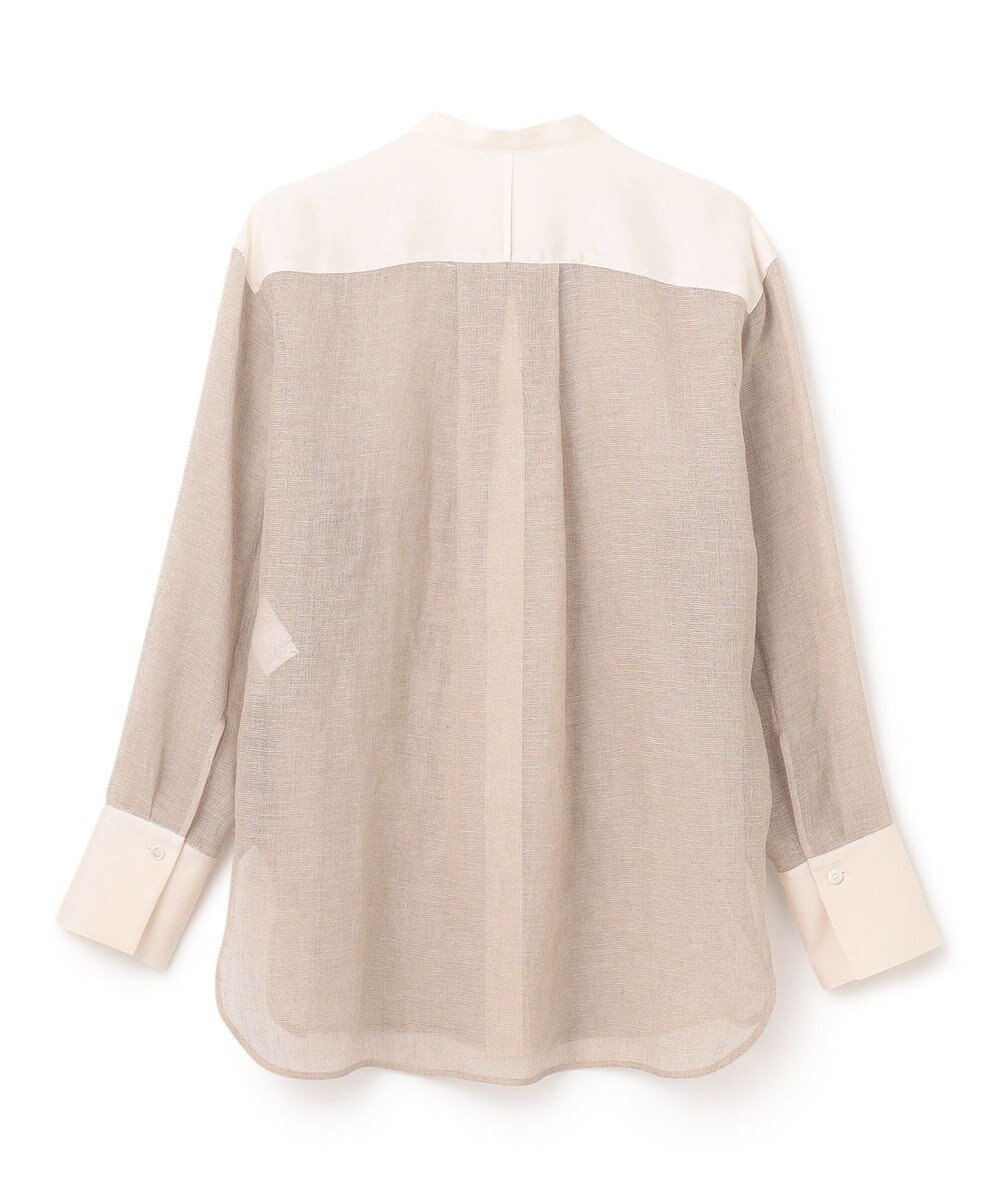 BEIGE， MATHIEU / バンドカラーシャツ 