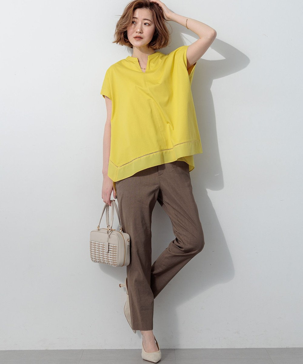 23区 【Oggi掲載】バスケットメッシュ ボストンバッグ 