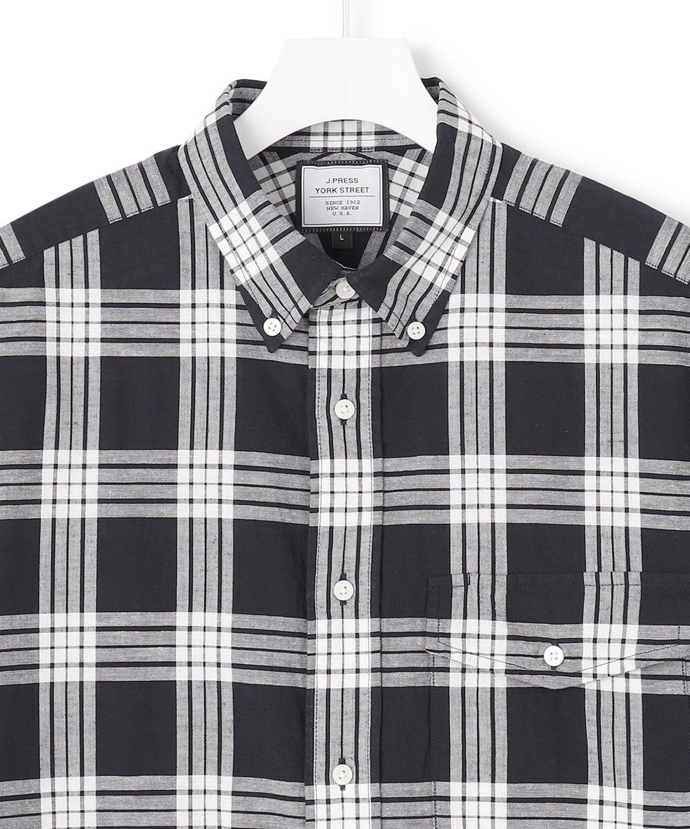 J.PRESS YORK STREET 【UNISEX】マドラスチェック ボタンダウンシャツ 