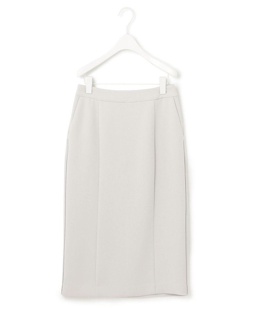 ICB L 【洗える】 ダブルクロスクレープ スカート 