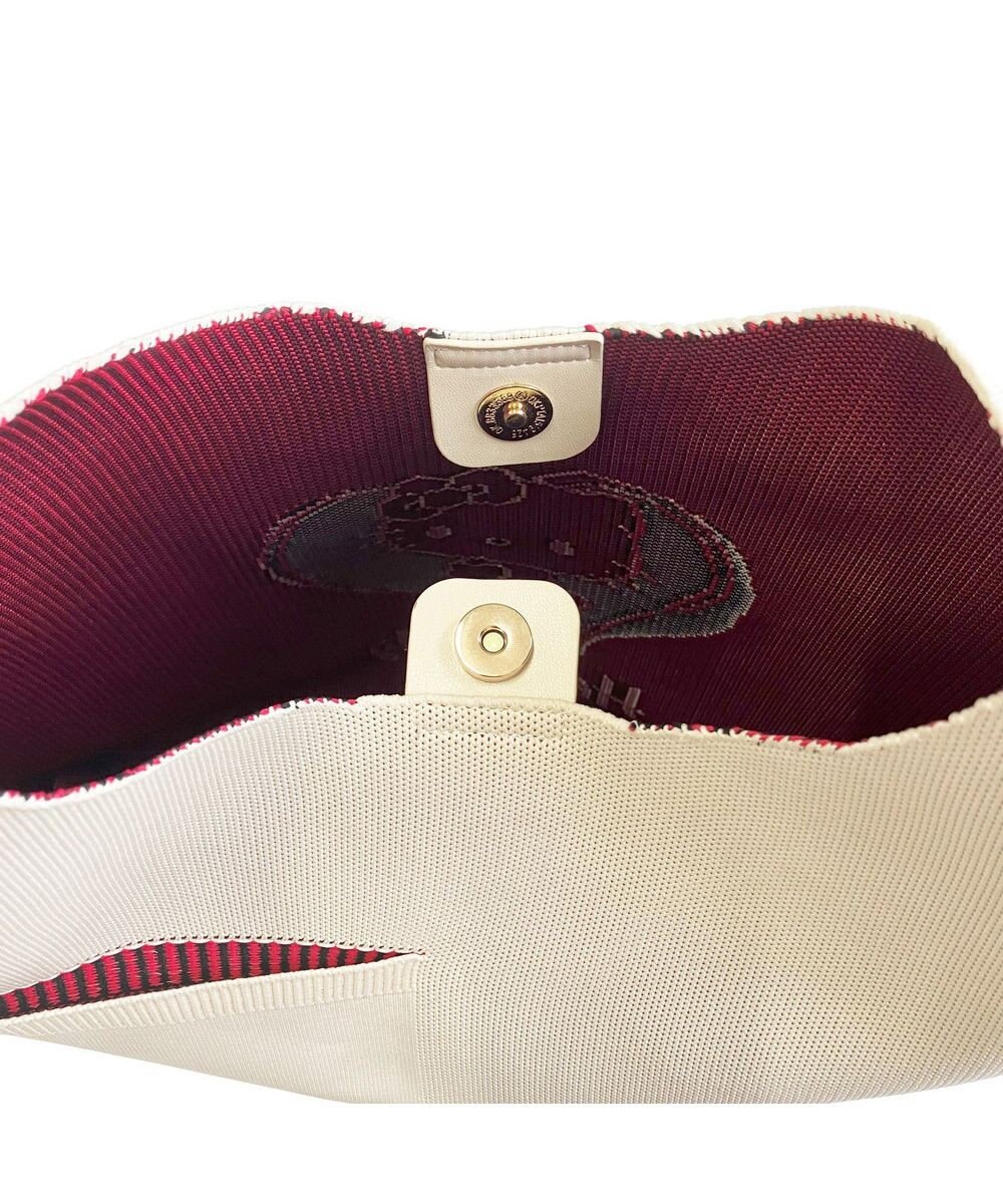 ROOTOTE 8489【A4サイズ収納】IP.ラウンド.ニット.ハローキティ-A 