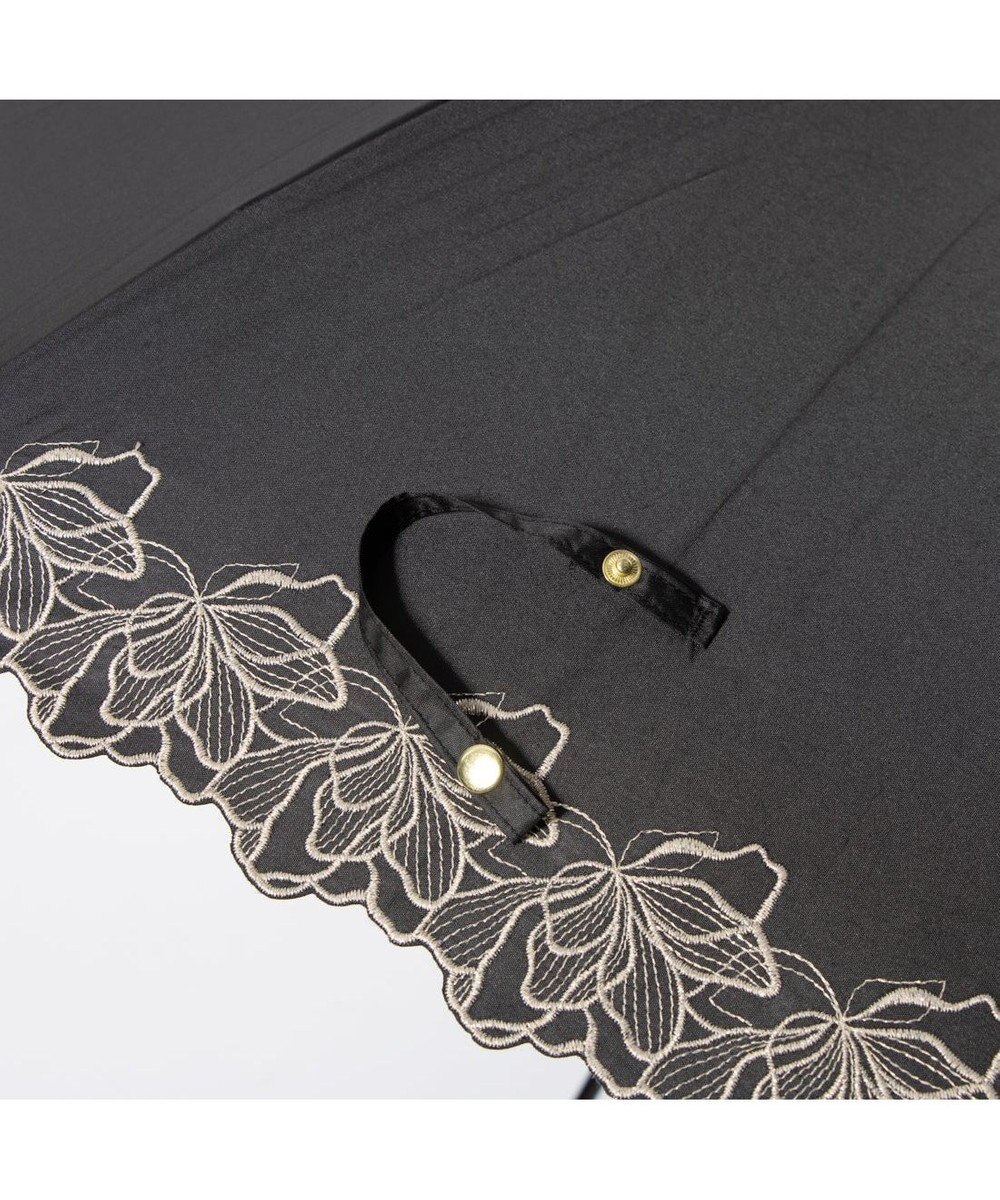 UNBILLION cache nez / フラワーラメ刺繍ショートパラソル 