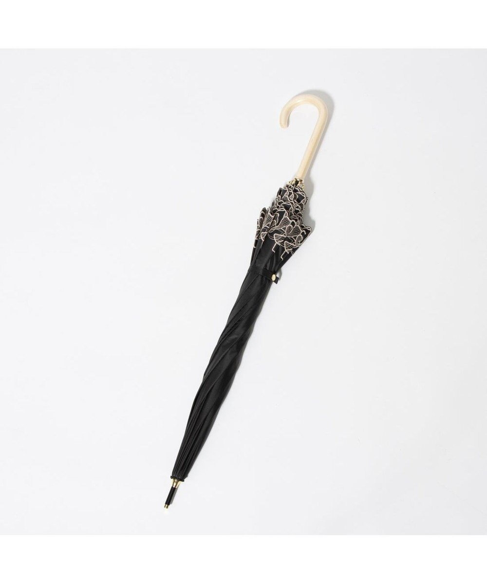 UNBILLION cache nez / フラワーラメ刺繍ショートパラソル 