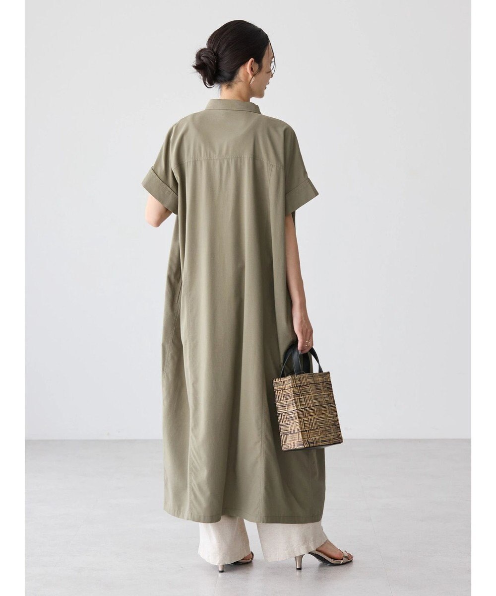 AMERICAN HOLIC 接触冷感＋ＵＶカットＷポケットシャツワンピース 