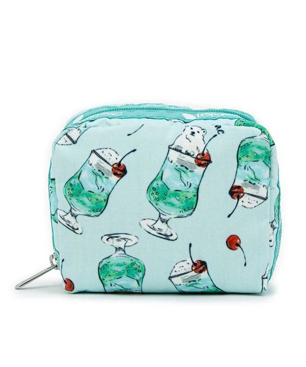 LeSportsac SQUARE COSMETIC/ポーラベアメロンソーダ 
