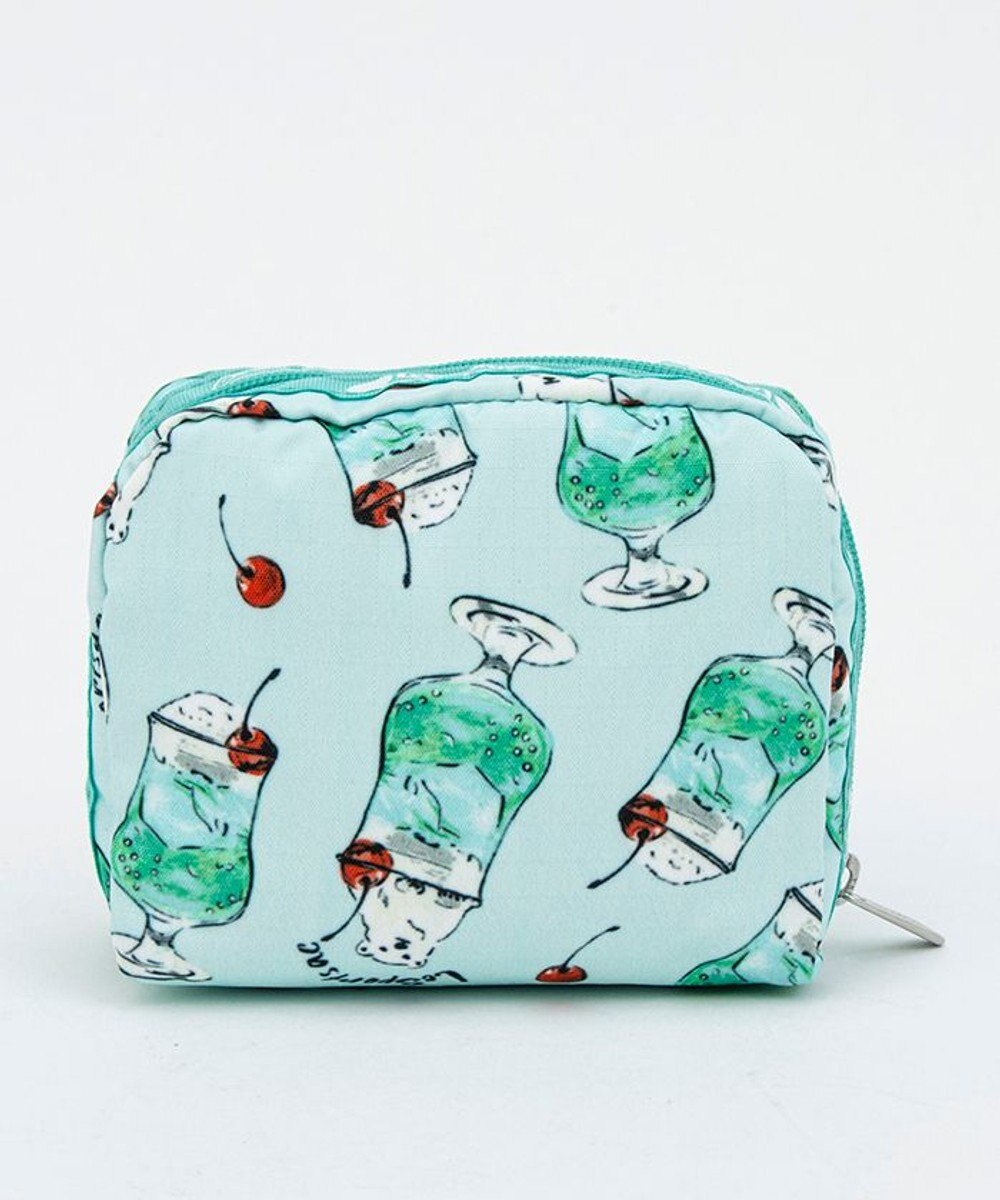 LeSportsac SQUARE COSMETIC/ポーラベアメロンソーダ 