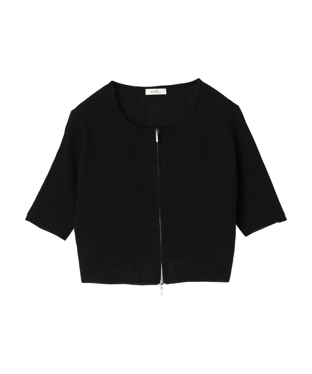 earth music&ecology ダブルジップカーディガン 
