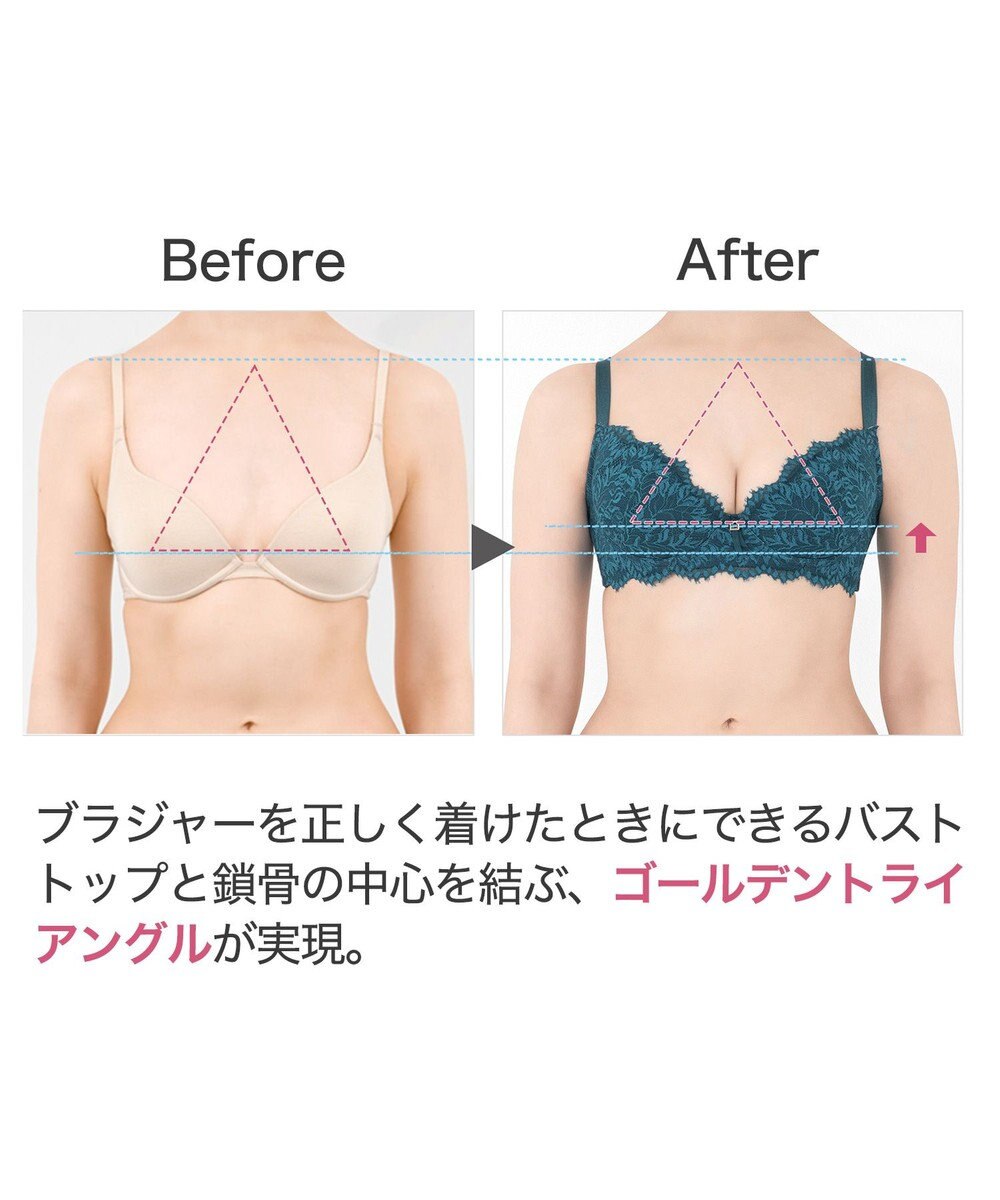 BRADELIS New York 【BRADELIS New York】ウェンディステップ1ブラ23A1 ふんわり包んでナチュラルなシルエットを作る補正ブラ 