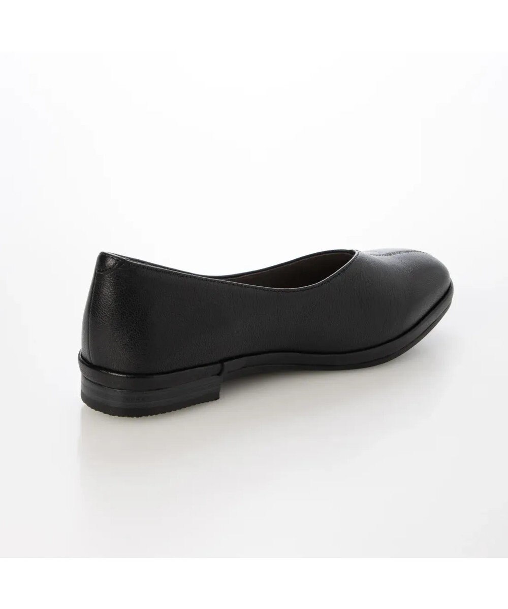 ing <ing>【WEB限定】【サスティナブル】スクエアトゥVカットフラットパンプス 