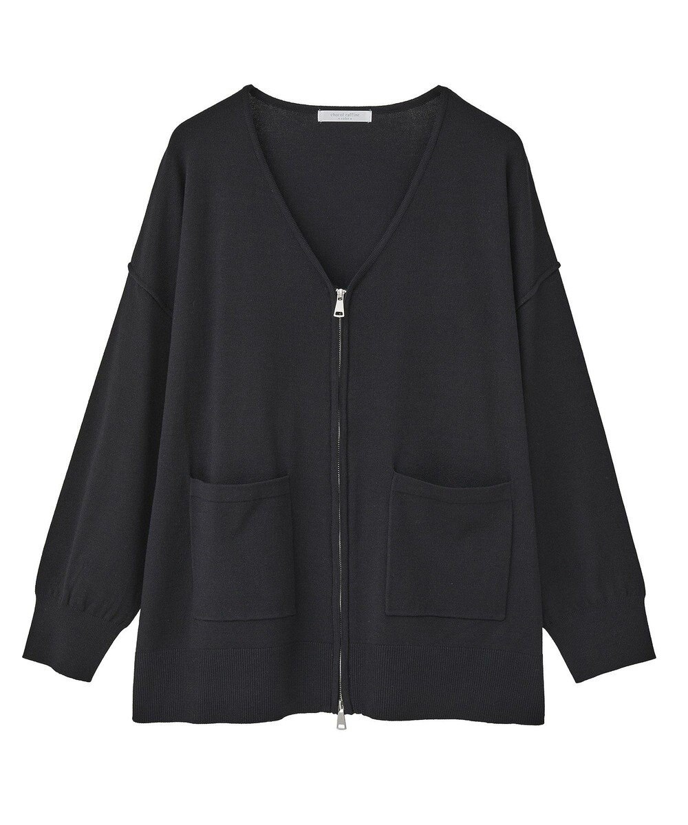 Green Parks アンチピリングゆるｚｉｐカーディガン 
