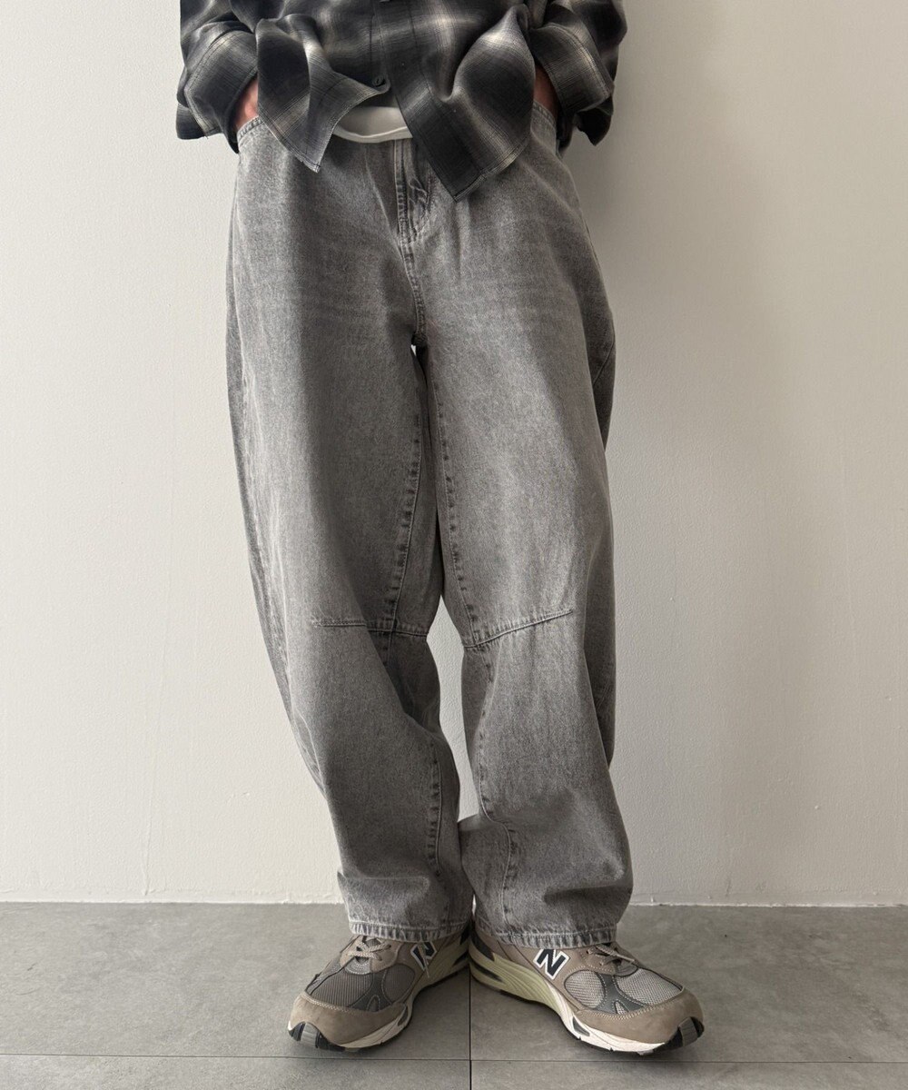 WEGO バレルレッグデニムパンツ 