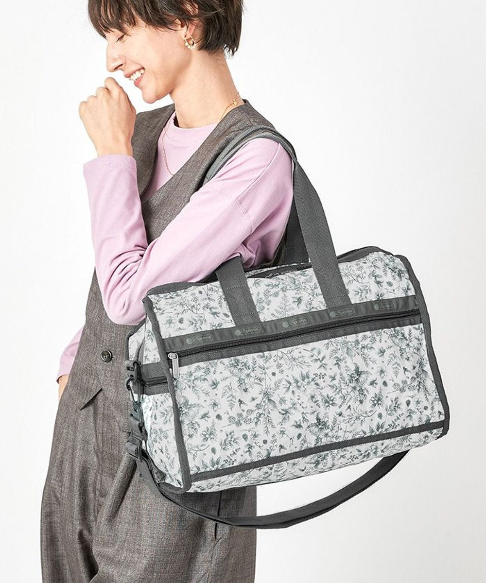 LeSportsac DELUXE MED WEEKENDER/オリーブホリデートワルドジュイ オリーブホリデートワルドジュイ