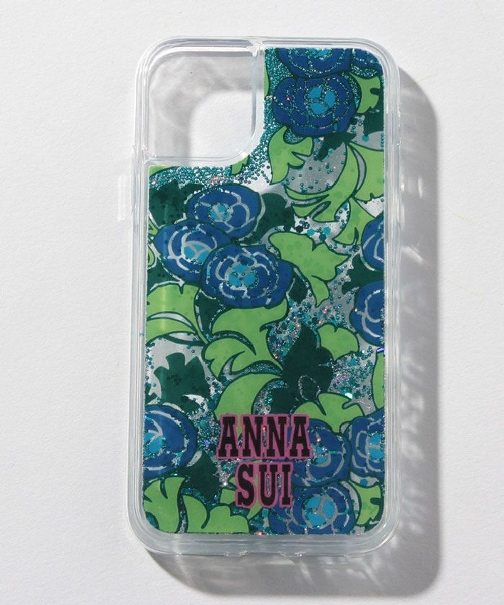 ANNA SUI AS iPhoneケース（iPhone11対応） グリーン