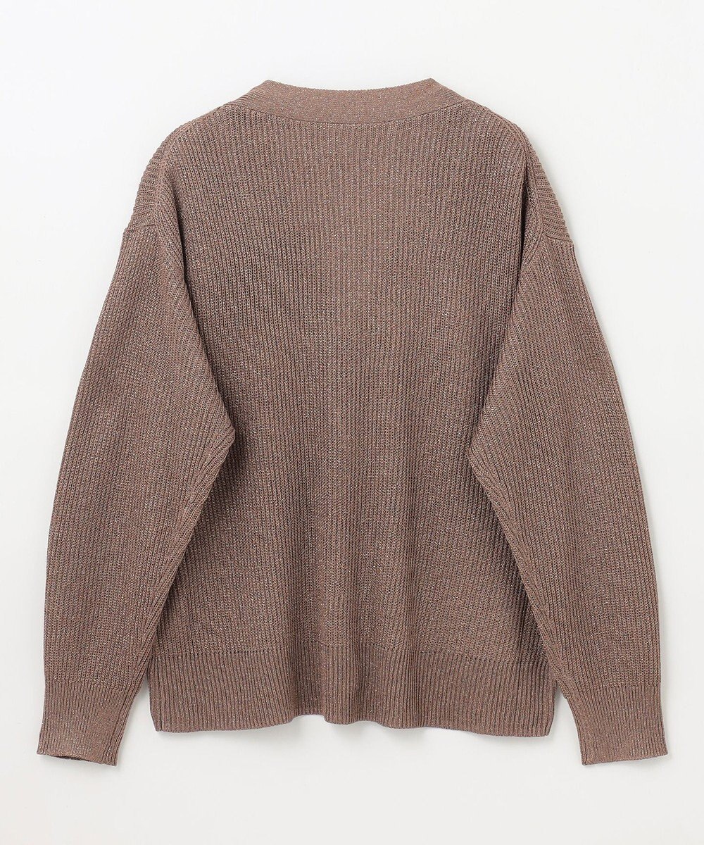 GRACE CONTINENTAL ラメニットカーディガン 