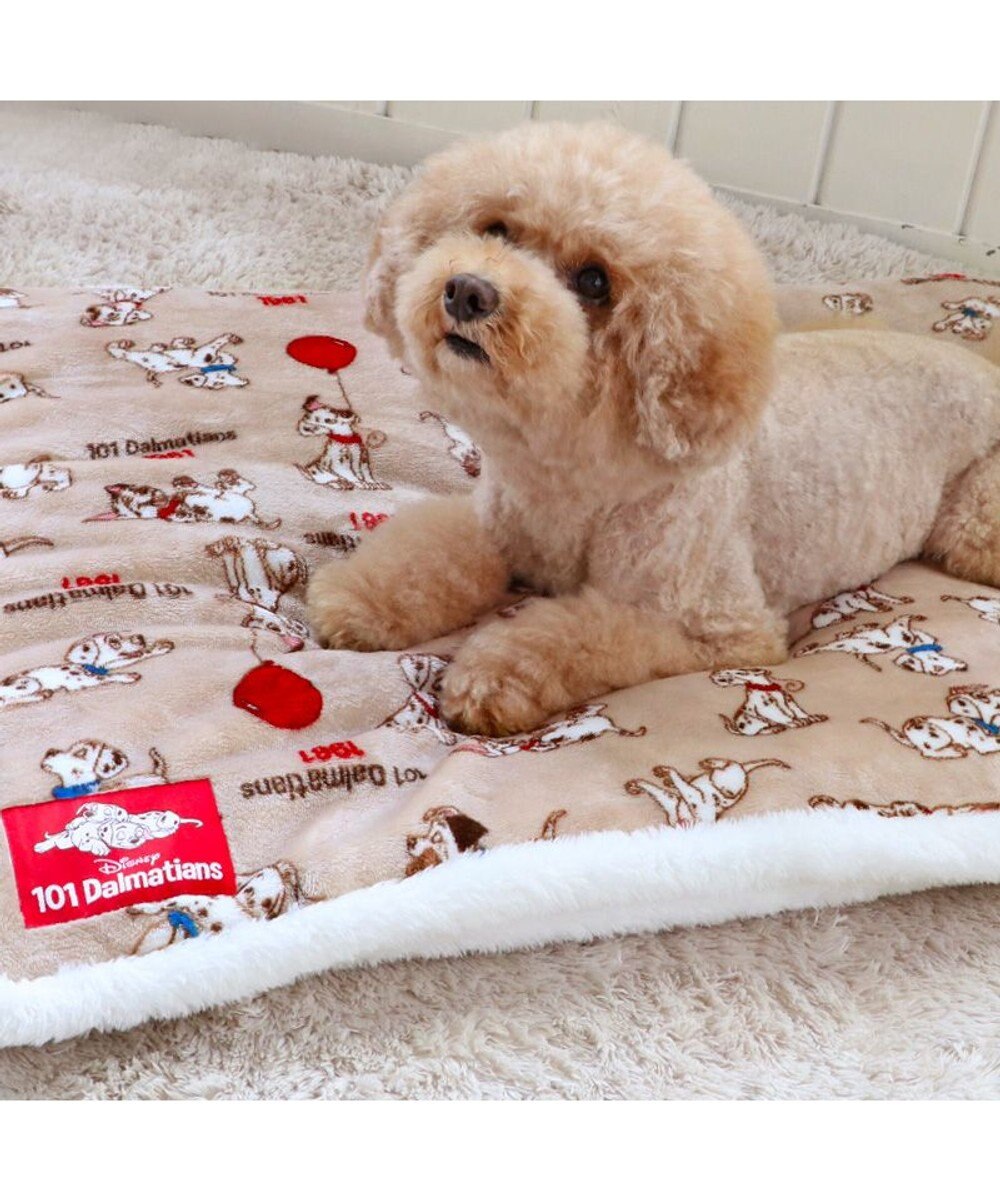 PET PARADISE ディズニー 101匹わんちゃん 遠赤外線 ボアマット 《風船柄》  80×60cm 